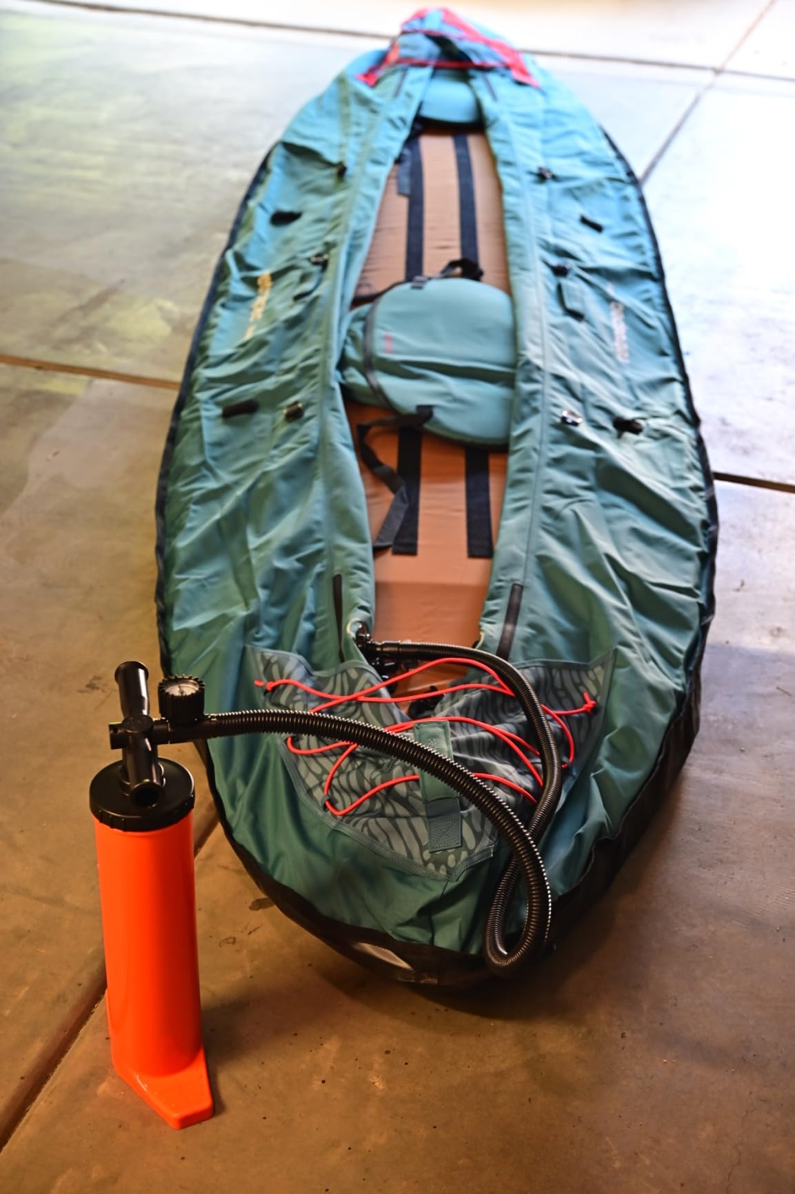 Retrospec Coaster Single & Tandem Inflatable Kayak for Adults - Blow Up Kayak, 220 & 440lb Capacity, Portable Lightweight Kayak with Paddle, Pump & Carry Bag customer photo 1