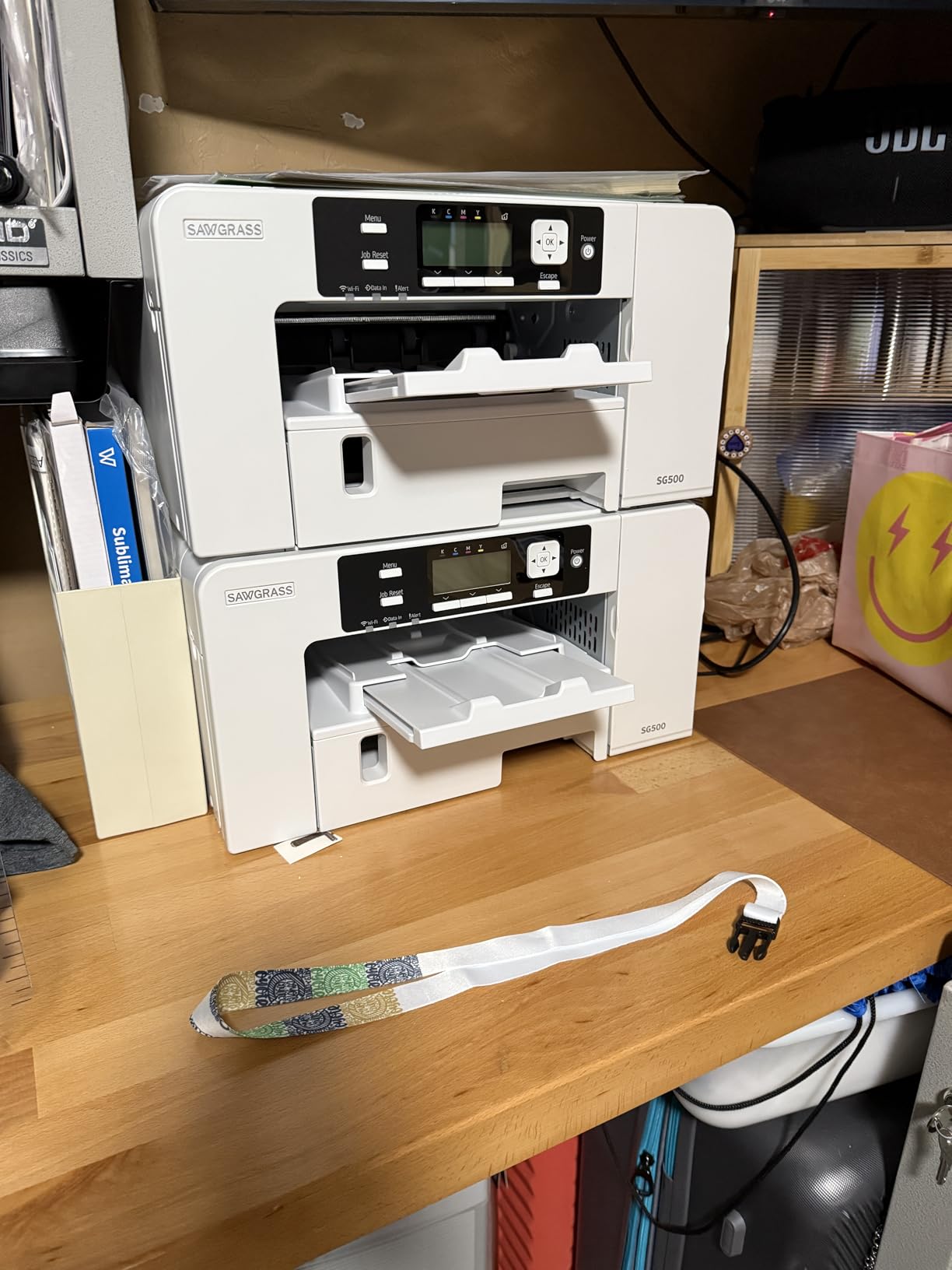 Sawgrass SG500 Sublimation Printer Bundle with Anti-Clog Technology | Only Printer Designed Exclusively for Sublimation | Includes 31mL SubliJet UHD Inks & TruePix Paper | Wi-Fi customer photo 1