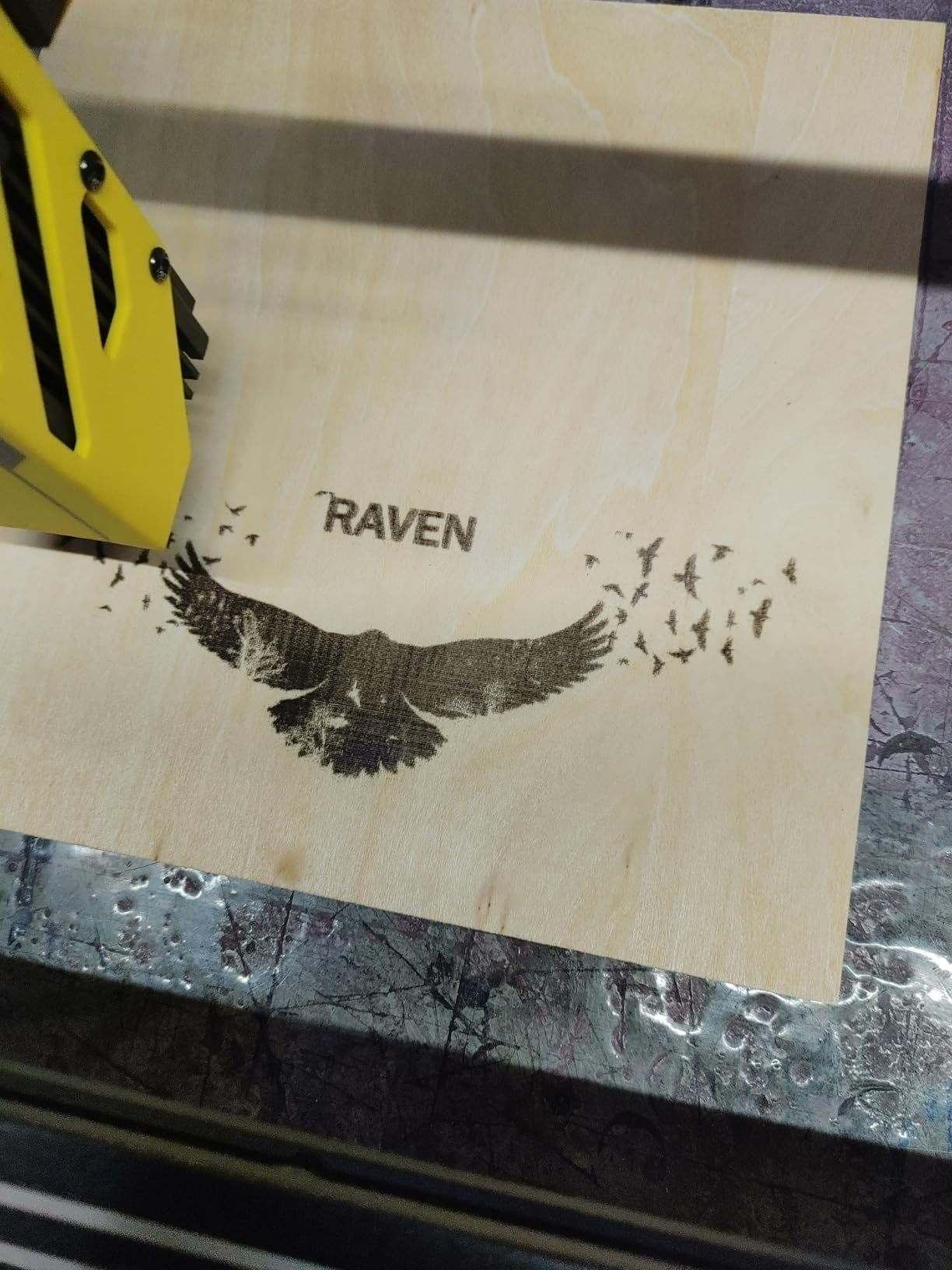 ACMER S2 Laser Engraver, 12000mW Laser Cutter Engraving Machine | 0.01mm Precision, 300x300mm Area, 10000mm/min Speed, 72W Output, for Wood, Metal, Leather, Acrylic, DIY & Education customer photo 1