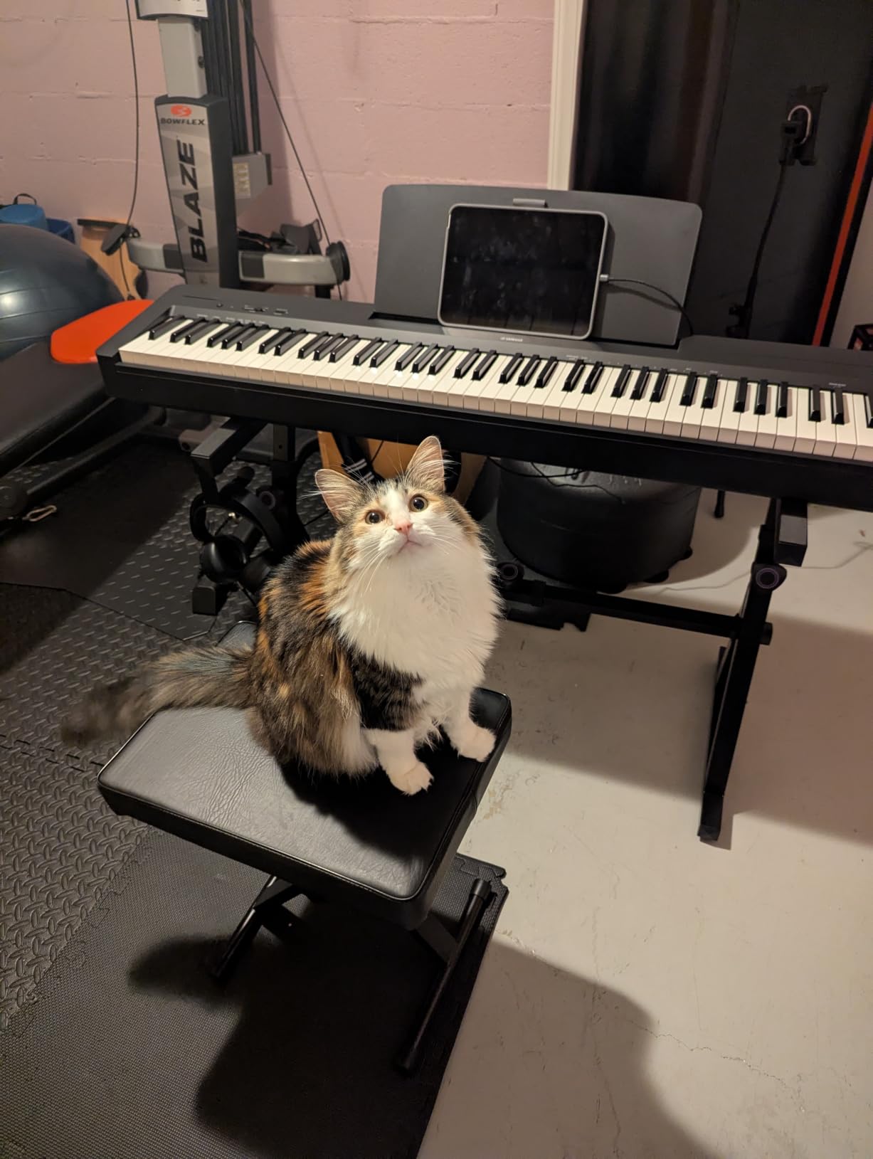Yamaha P145BT 88-Key Digital Piano with Weighted Keys, Bluetooth, Built-in Speakers customer photo 1