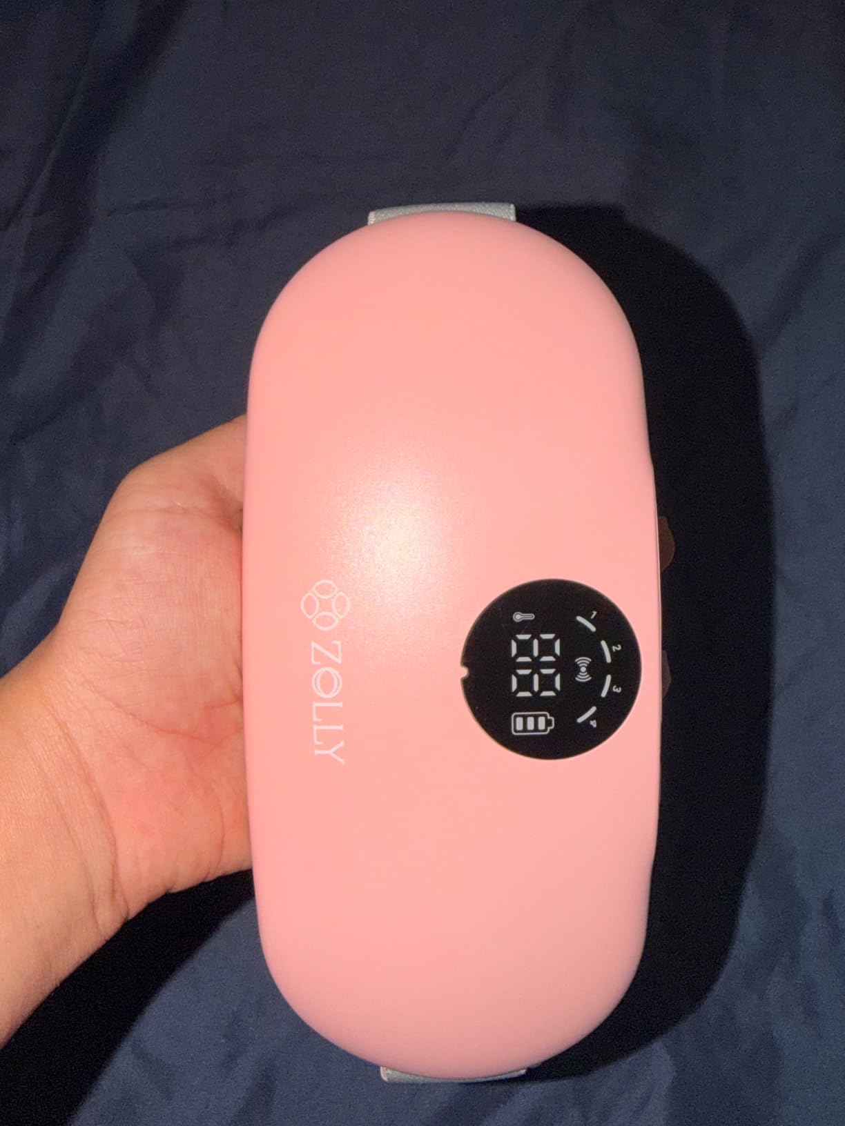 Menstrual Heating Pad for Period Cramps – Portable Heating Pad for Period Cramps Relief with Heat & Massage, Wearable Cordless Warmer for Pain Relief, Rechargeable & Wireless for Women customer photo 2
