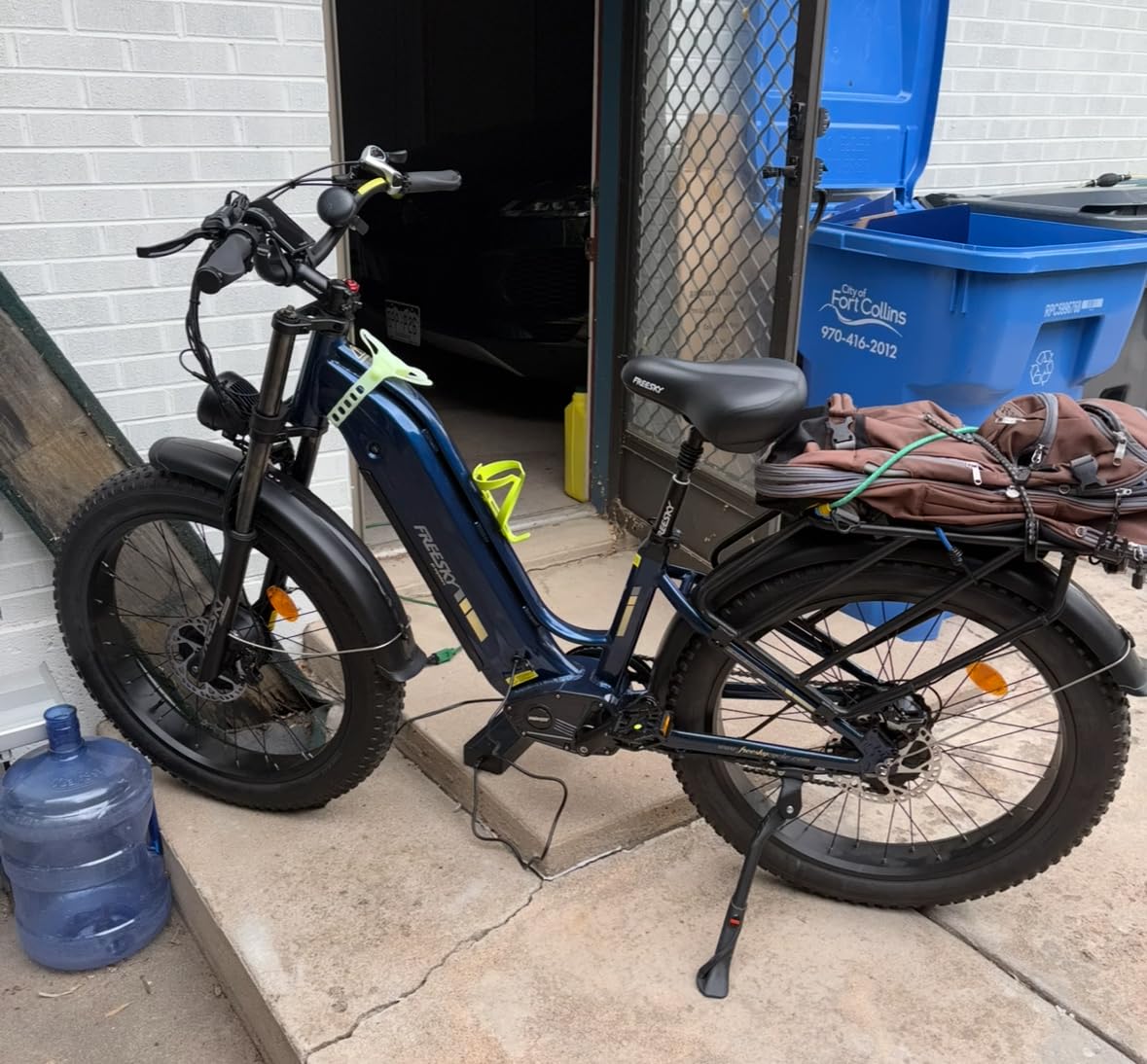 FREESKY Ranger Air 3500W AI Dual Motor Electric Bike for Adults | 105mile Long range Ebikes,34MPH,UL2849/2271 certified by TUV,Full suspension,26'fat tire,Step-thru,Mountain,hunting,gravel customer photo 1