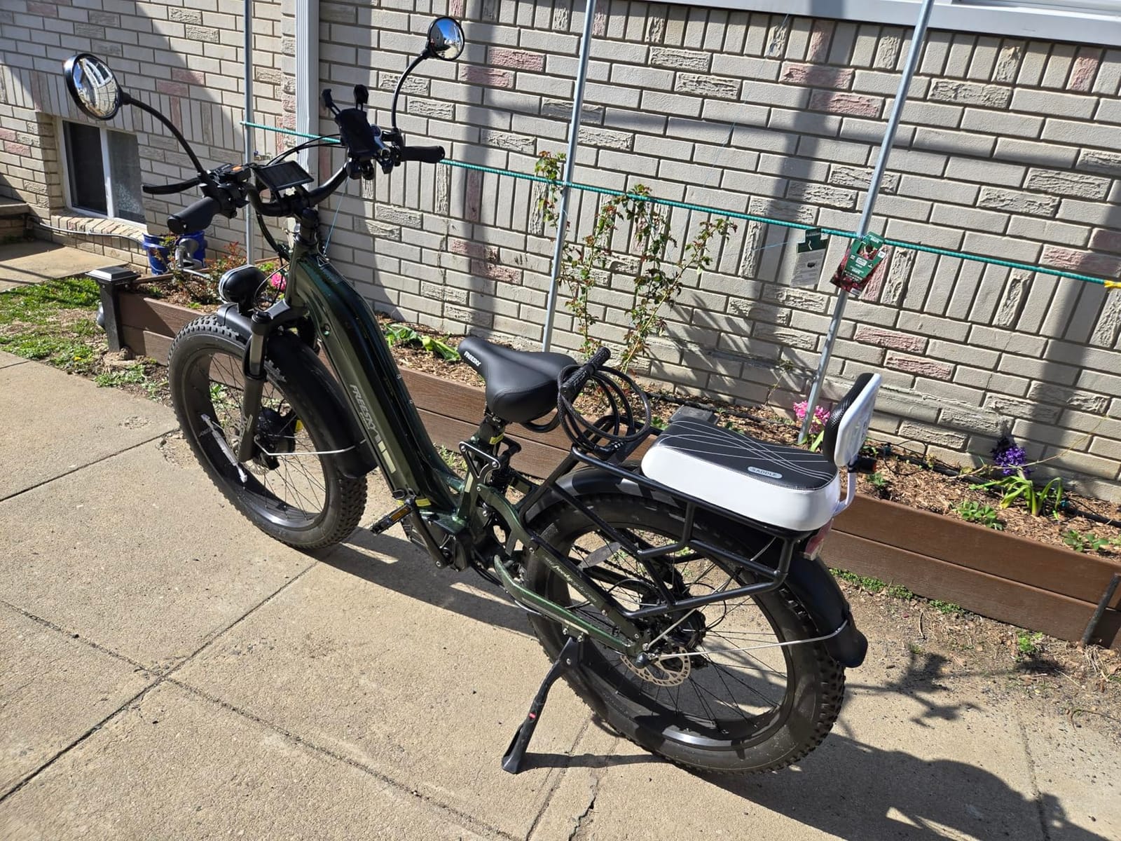 FREESKY Ranger Air 3500W AI Dual Motor Electric Bike for Adults | 105mile Long range Ebikes,34MPH,UL2849/2271 certified by TUV,Full suspension,26'fat tire,Step-thru,Mountain,hunting,gravel customer photo 2