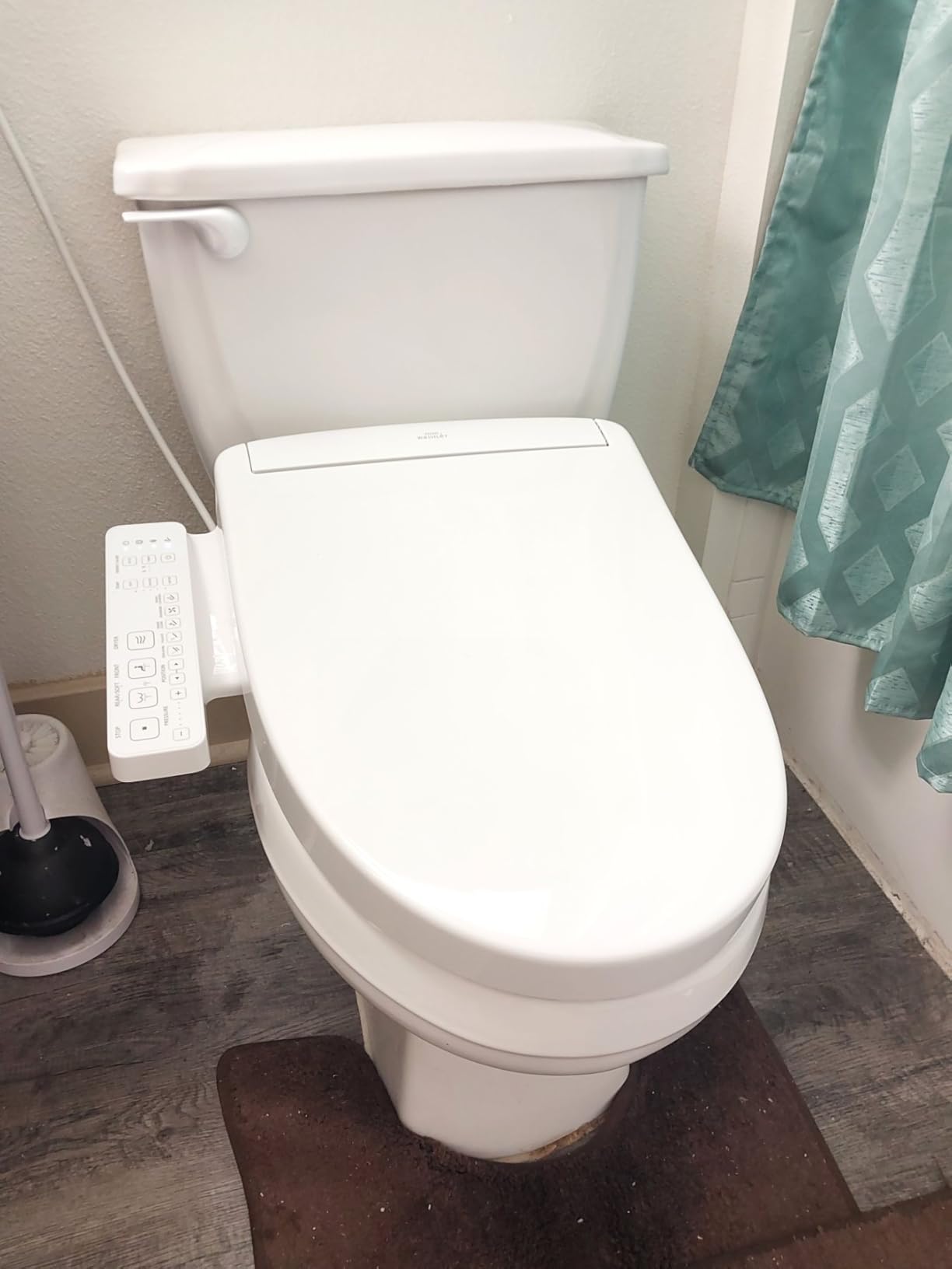 TOTO WASHLET S2 Electronic Bidet Toilet Seat with Instantaneous Water Heating, PREMIST and EWATER+ Wand Cleaning, Elongated, Cotton White - SW3346#01 customer photo 1