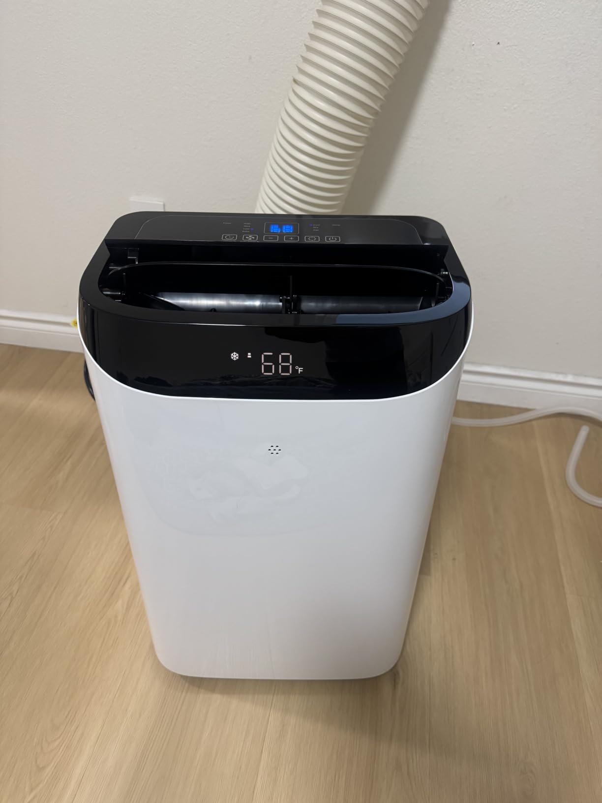 12,000 BTU Portable Air Conditioner Cools Up to 500 Sq.Ft, 3-IN-1 Energy Efficient Portable AC Unit with Remote Control & Installation Kits for Large Room, Campervan, Office, Temporary Space customer photo 2