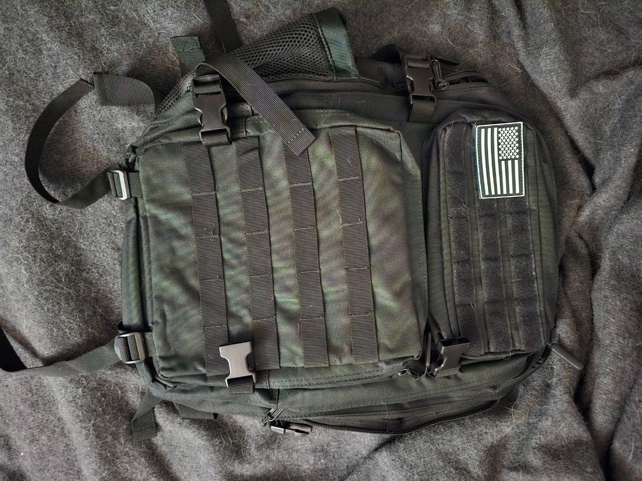 Military Tactical Backpack 55L for Men & Women Bug Out Bag Large Hiking Bag customer photo 2