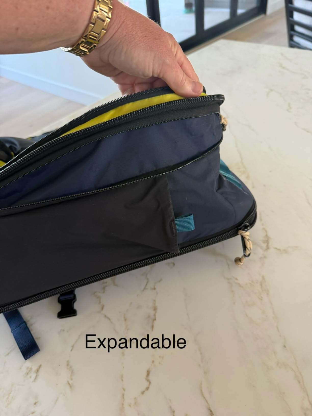 Patagonia Global Travel Backpack, 25 Liter Bag, Navy/Sahara customer photo 1