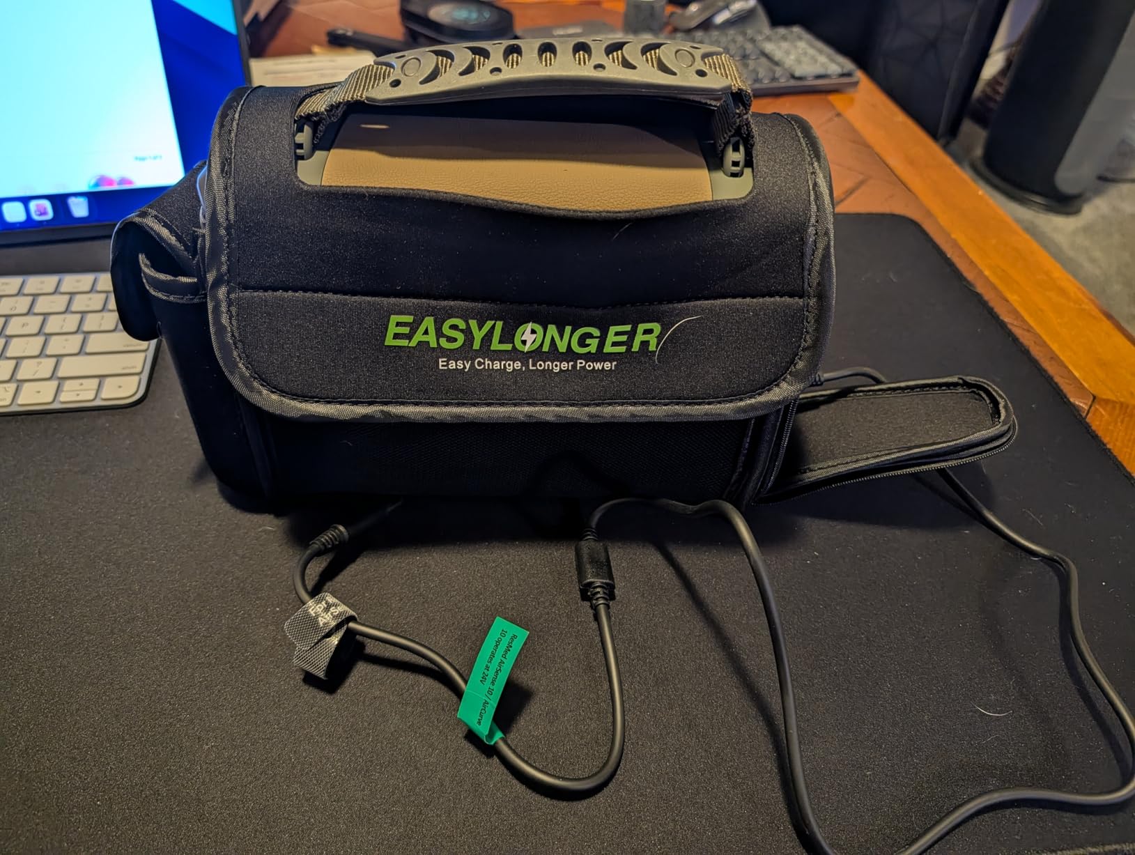 EASYLONGER ES960 PRO CPAP Battery Backup 297.6Wh LiFePO4, Multi-Night CPAP Power Supply for AirSense 11/10, AirCurve 10/11, AirMini, DreamStation/2 - Travel, Camping, Outdoor, Blackout & Emergency Use customer photo 1
