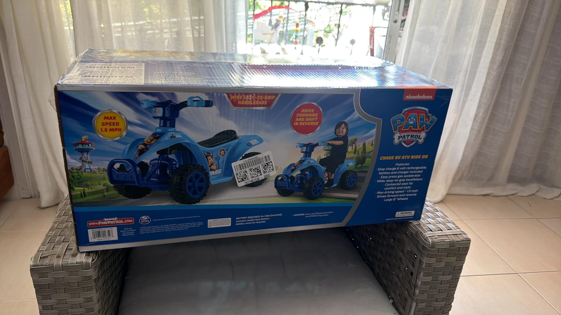 Hot Wheels - 6V ATV Ride On Toy for Kids, LED Headlights, Battery Powered customer photo 2