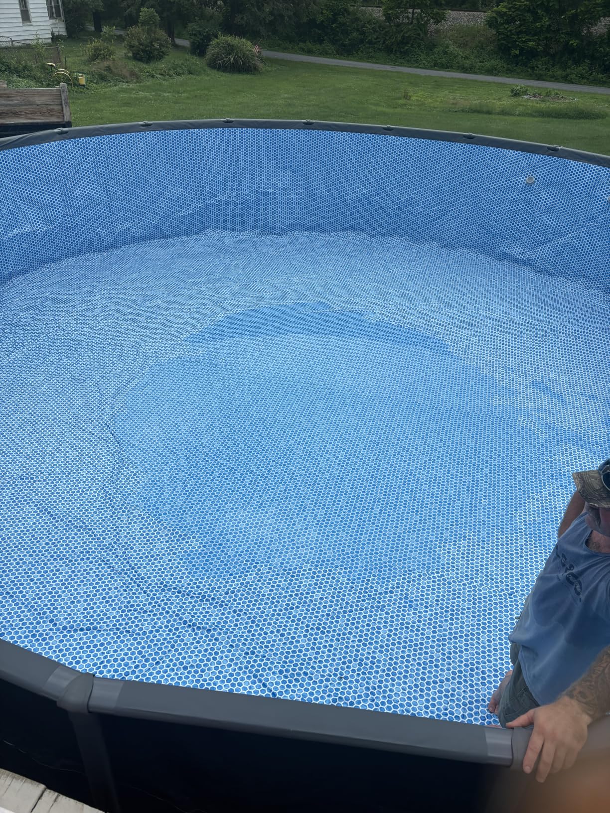 INTEX Ultra XTR 18 ft x 52 in Above Ground Pool Set, Round Swimming Pool with Steel Frame, 2100 GPH Sand Filter Pump, Ladder, Cover, & Ground Cloth customer photo 1