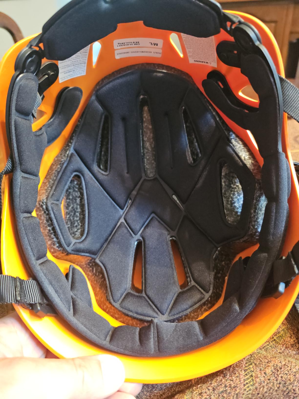 OutdoorMaster Rock Climbing Helmet for Adults, Ideal for Mountaineering, Arborist Work, Hiking and Caving, Adjustable Design customer photo 1