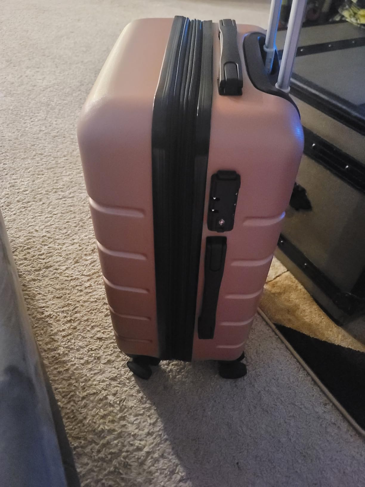 Sweetcrispy 20 Inch Carry On Luggage, Suitcase with Spinner Wheels customer photo 2