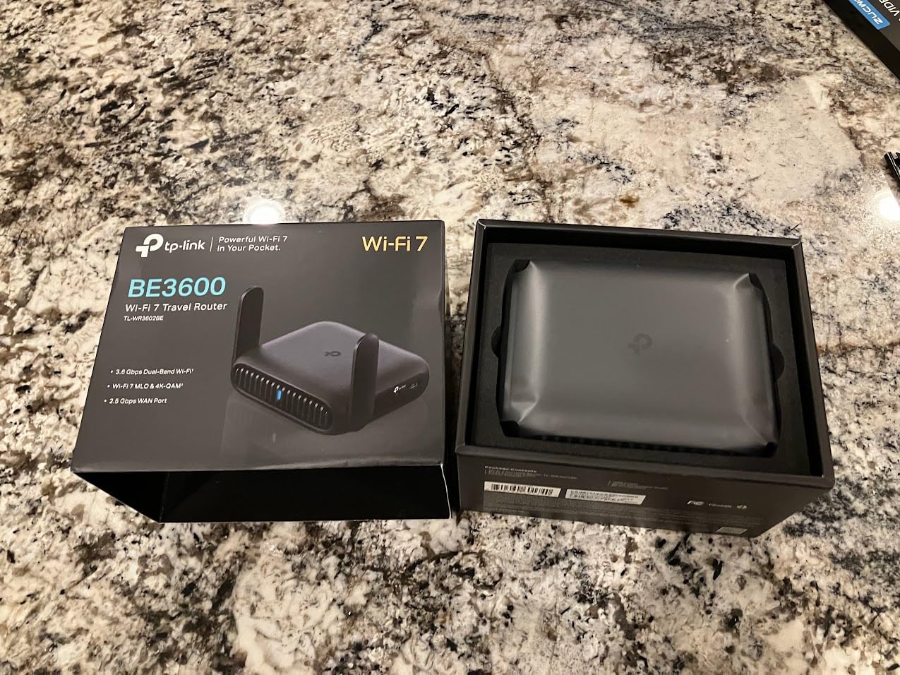 Roam 7 BE3600 Wi-Fi 7 Portable Travel Router Dual-Band, 2.5G Port, USB 3.0 | Multi-Modes in One, OpenVPN, WireGuard, Public WiFi Sharing for Hotel/Cruise/RV/Plane, No 6 GHz Supported (TL-WR3602BE) customer photo 2