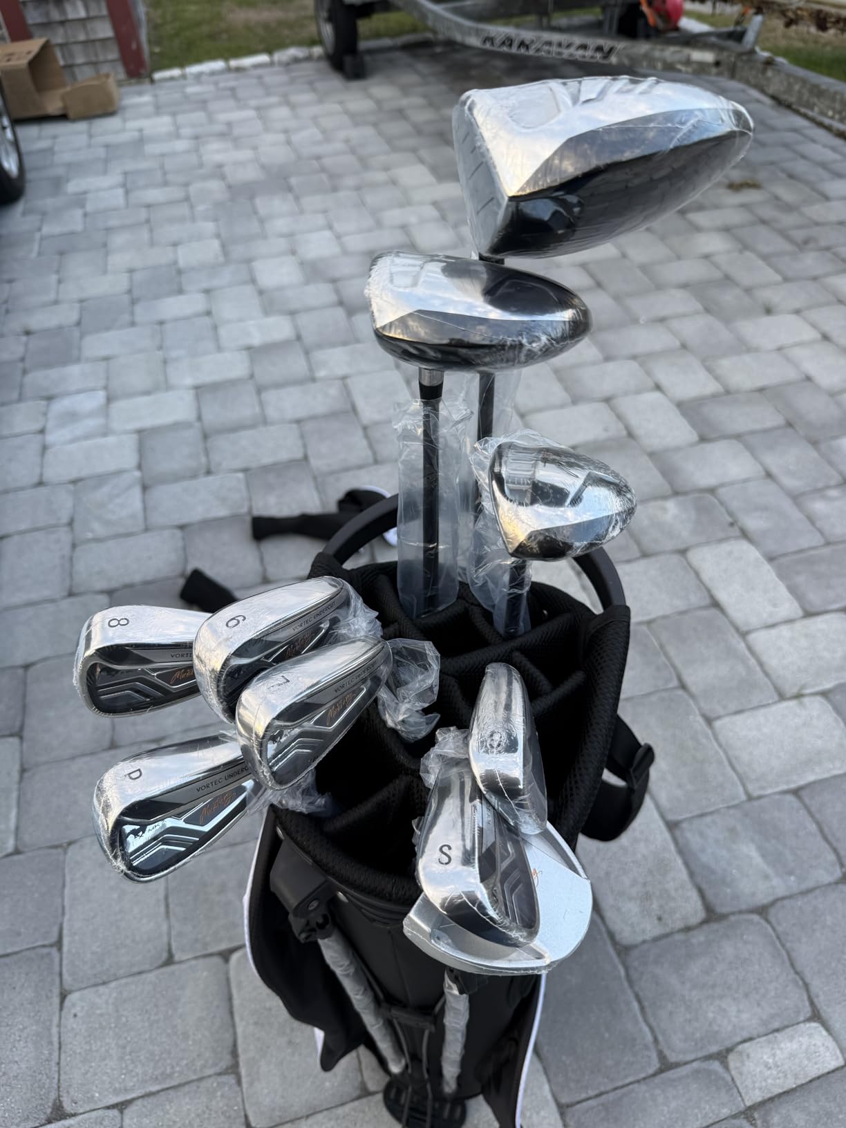 PGF Men's Mustang MK7 Complete Golf Club Package Set [Flex:Regular][14-Pieces] customer photo 2