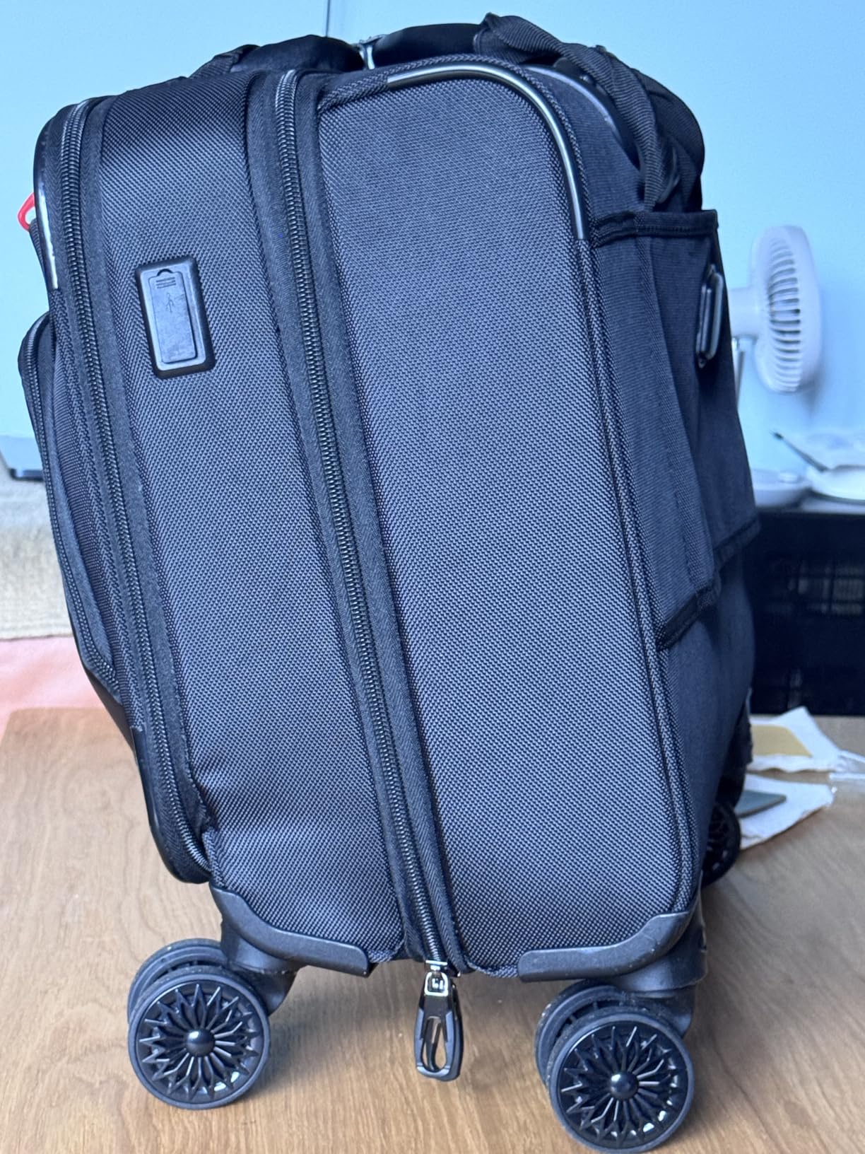 star cloud Rigid Frame Rolling Laptop Bag on Wheels, Rolling Briefcase with USB & Type-C Charging Port, Water Resistant Rolling Computer Bag for 17.3 Inch Laptop, Work Travel and Business customer photo 2