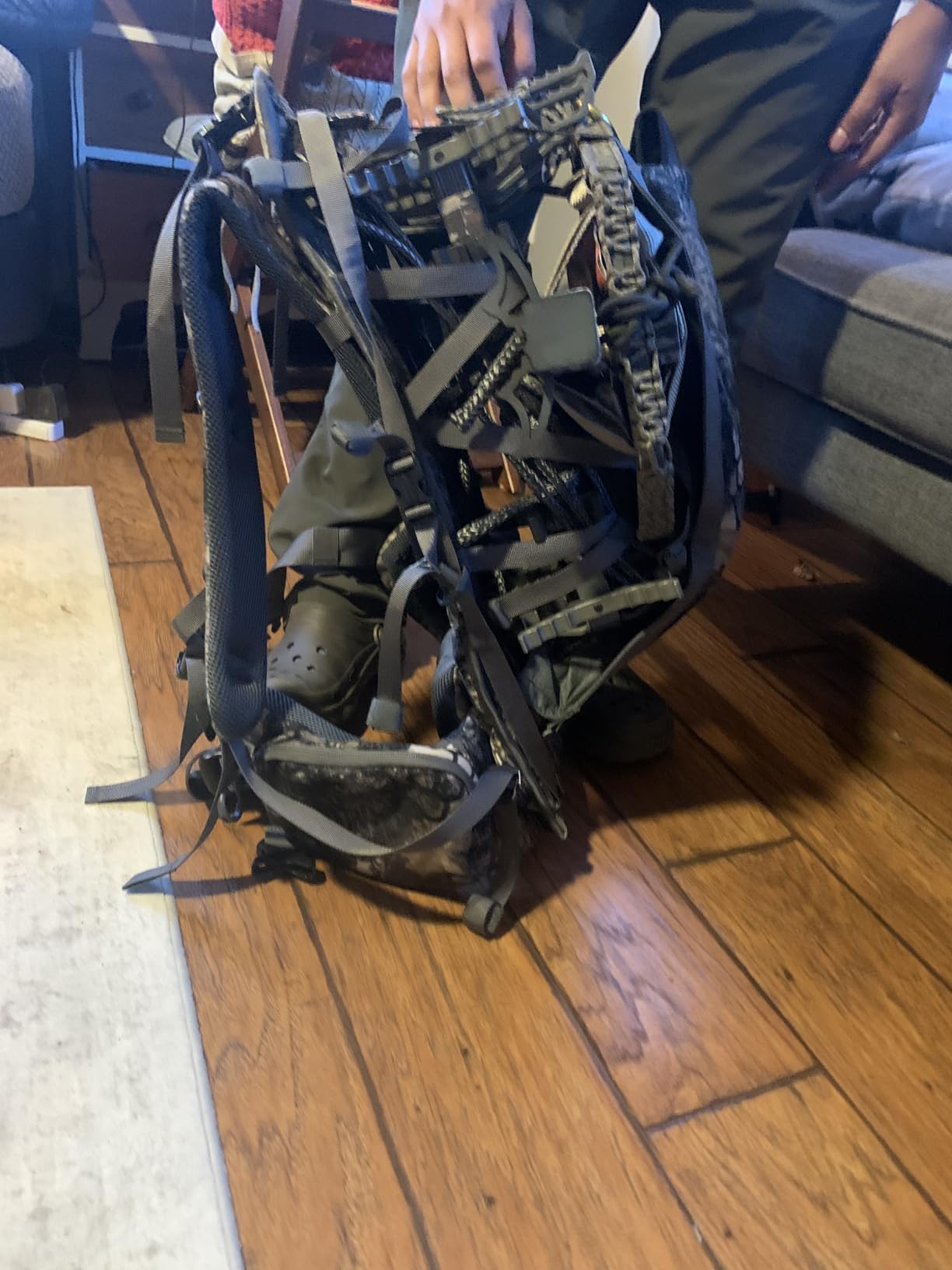 MOXULE Pro 3600 Camo Frame Backpack - Meat Hauler Pack with Rain Cover for Outdoor customer photo 1