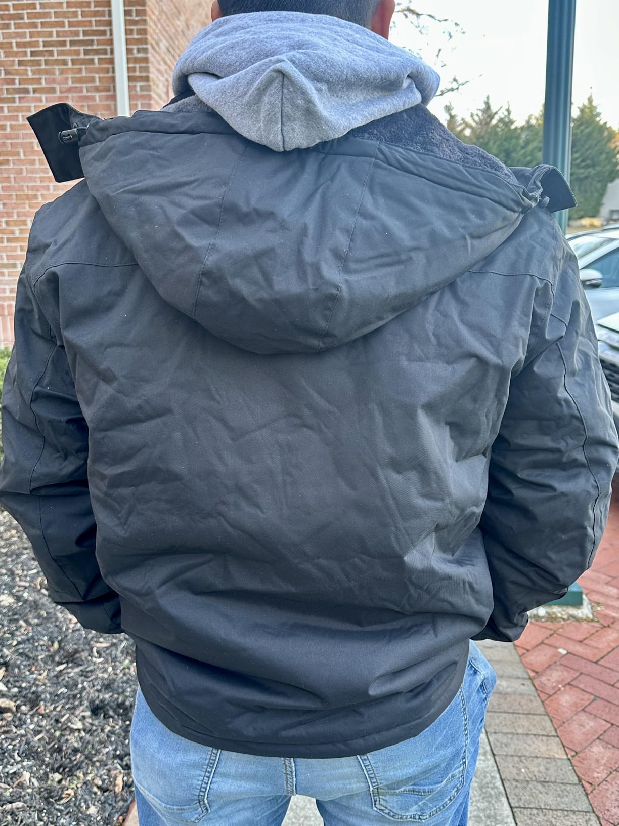 Yufawow Men's Ski Jacket Waterproof Warm Snowboard Jacket Insulated Winter Coat for Outdoor Cold Weather Sports Work customer photo 1