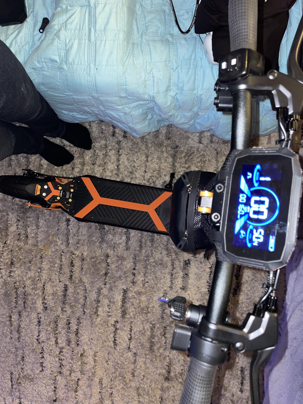 Electric Scooter Adults 1600/4000/6000W Motor 50 Miles Long Range & 40/45/50 MPH Top Speed 10