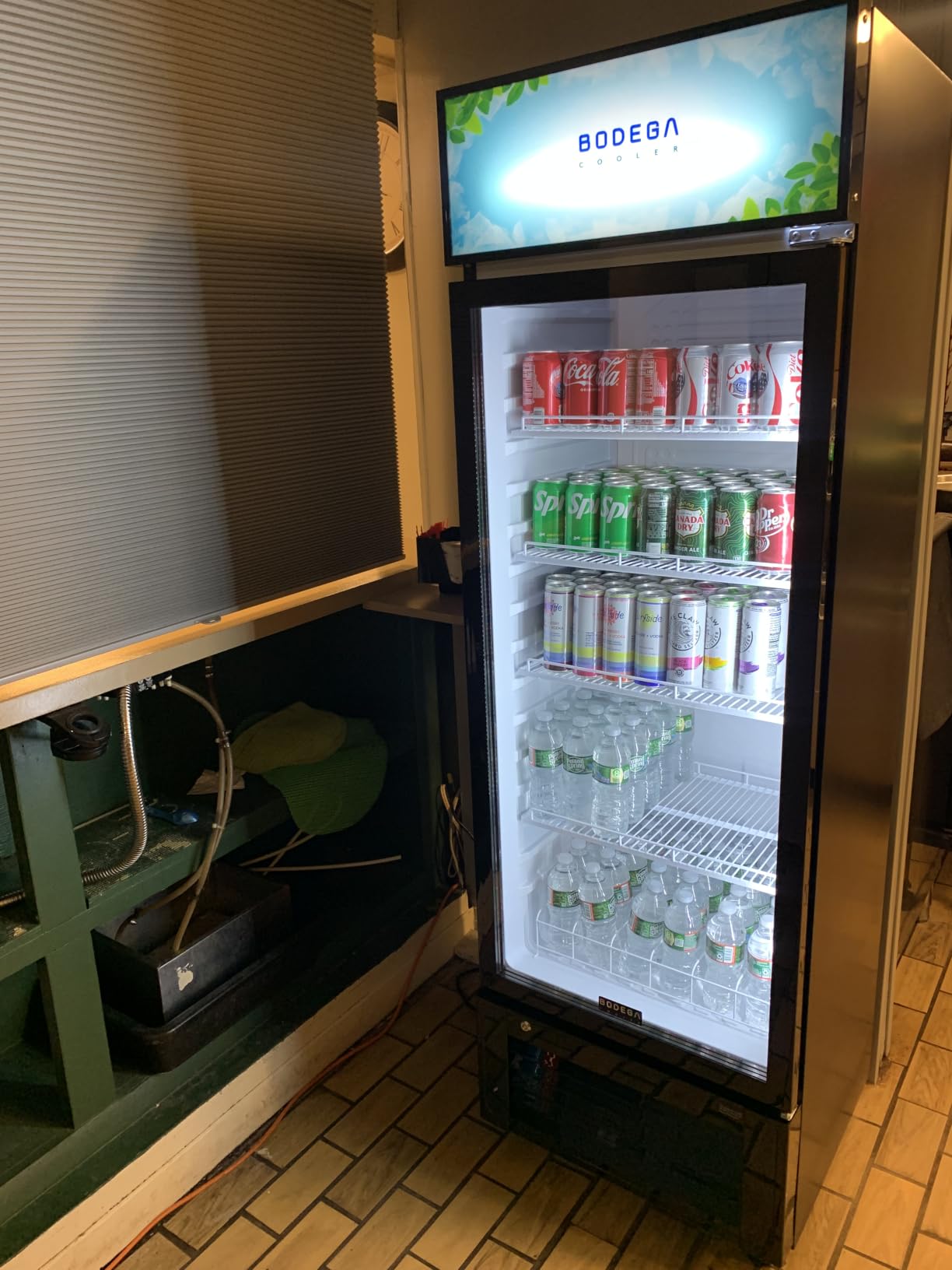 BODEGA 10 Cu.Ft Commercial Beverage Refrigerator with Interior LED | 240 Cans & 120 Bottles Display Refrigerator, 7-Level Quiet Cooling, Auto Defog Tempered Glass Door for Store, Bar, Office customer photo 1
