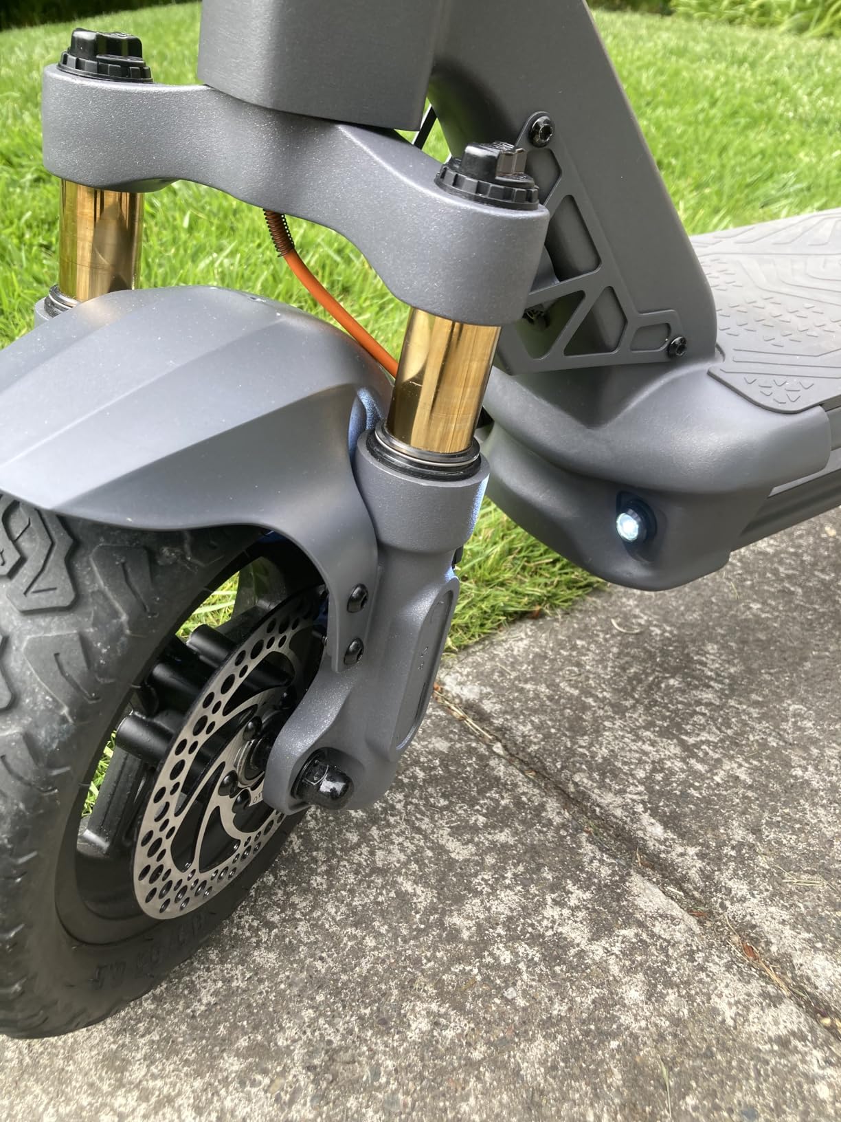 Electric Scooter for Adults, 1000/1600W Peak, Up to 25-31MPH, 25-50Miles Range, 220-330lb Load, Foldable E-Scooter for Adult Teens with Damping Adjustable Suspensions, Turn Signals customer photo 2