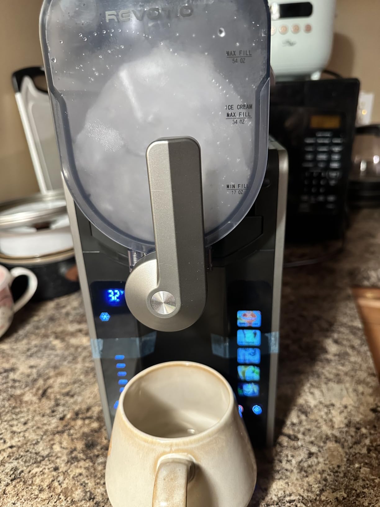 Slushie Machine for Home, 88 oz Tank, No Ice Needed, 6 Presets | Frozen Drink Maker, Slushy Machine, Soft Serve, Margaritas, Frappés, Milkshakes, Quiet, Auto-Clean, Perfect For Parties. customer photo 1