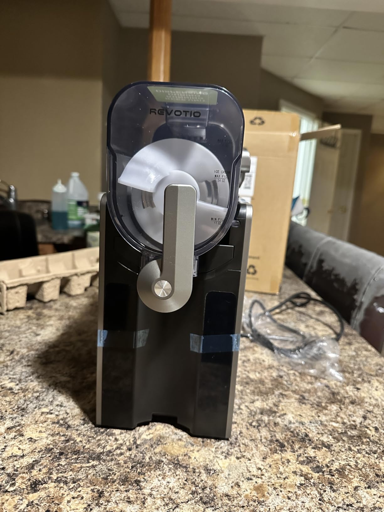 Slushie Machine for Home, 88 oz Tank, No Ice Needed, 6 Presets | Frozen Drink Maker, Slushy Machine, Soft Serve, Margaritas, Frappés, Milkshakes, Quiet, Auto-Clean, Perfect For Parties. customer photo 2