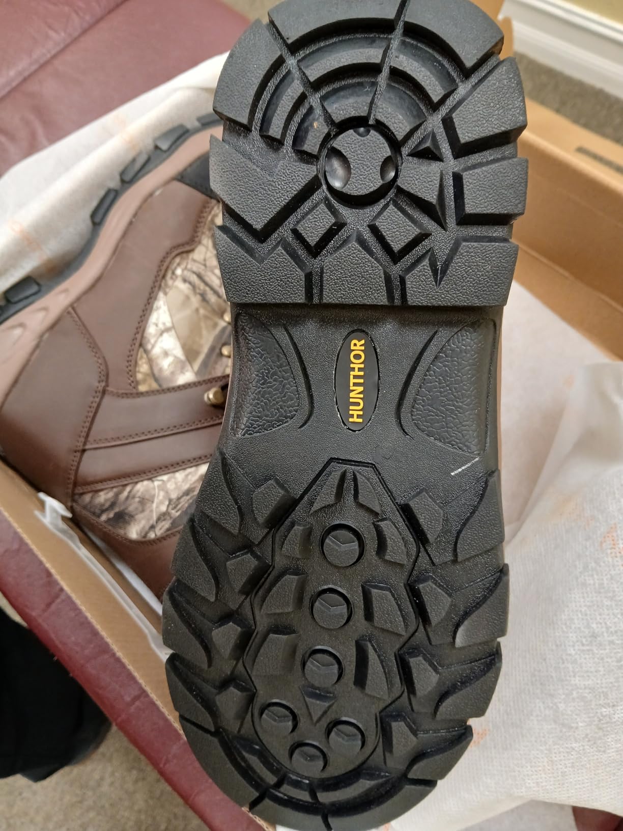 Hunting Boots for Men, 1000g Insulation with EVA Midsole customer photo 2