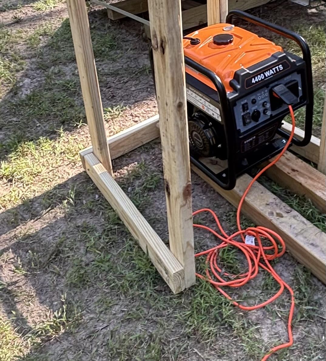 Oxseryn 5000W Inverter Generator Gas Powered, Open Frame Generator, Portable Outdoor Power Equipment, Emergency Home Backup, RV Ready 30A Outlet, ECO Mode, EPA Compliant customer photo 1