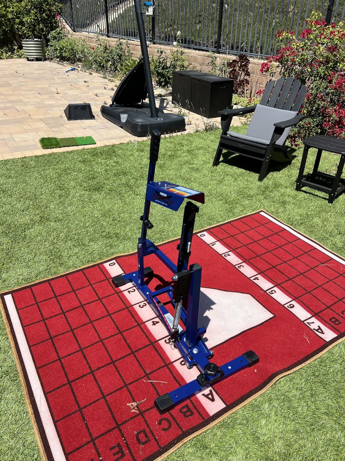 MOXOW Sagitta Manual Baseball & Softball Pitching Machine with Ball Caddy - Portable Ball Launcher for Batting and Fielding Practice, Ideal for All Skill Levels customer photo 1