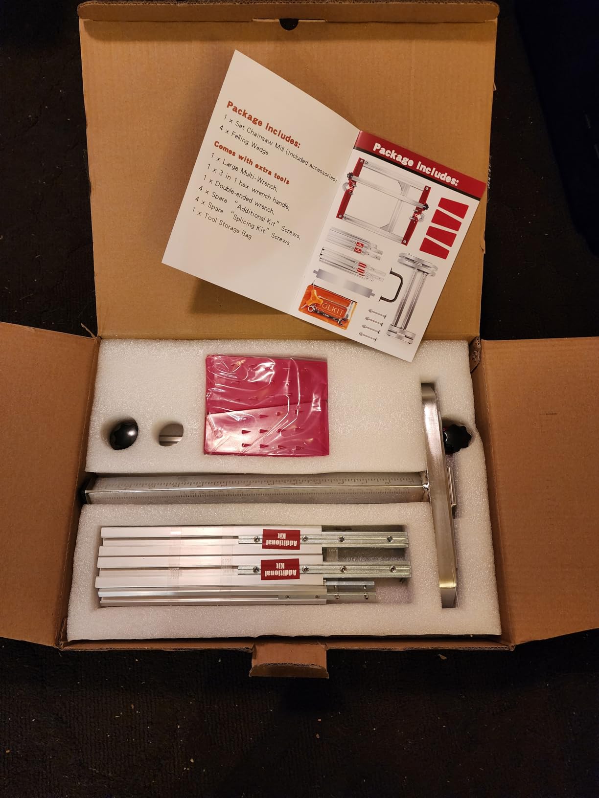 Zozen Chainsaw Mill, Upgraded Lock, 3 Adjustable Sizes for Independent Use | Fits 14