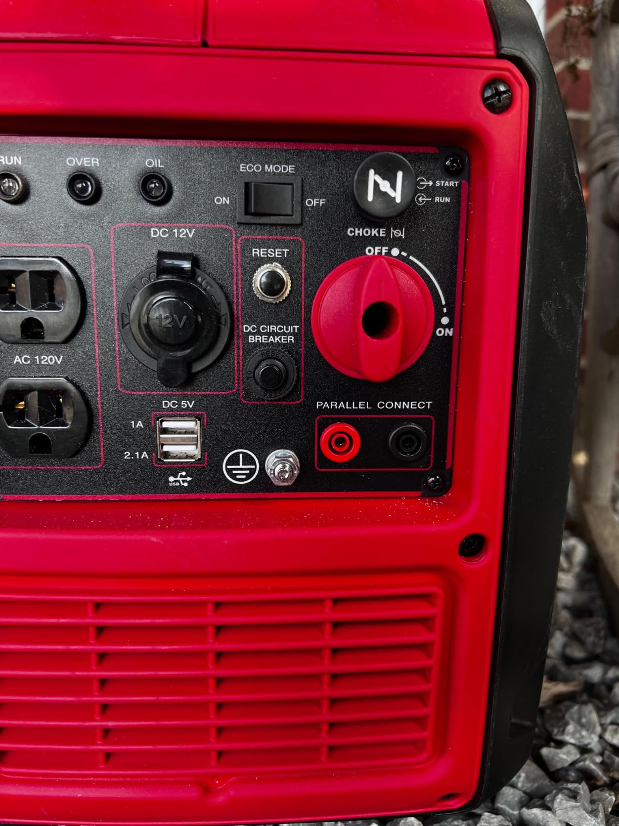 PowerSmart 3800 Watt Dual Fuel Inverter Generator for Camping or Home Use | CO Protect, Long Runtime customer photo 2