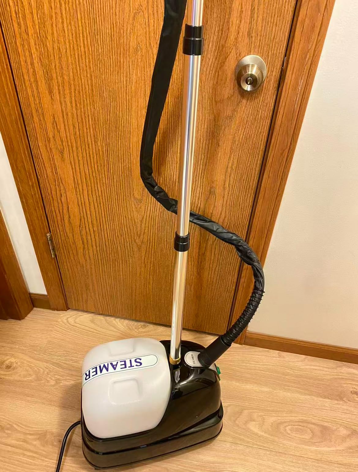 Standing Steamer for Clothes, 5L Large Capacity Garment Steamer | 1800W Standing Garment Steamer with 45s Fast Heat-up, 90 Mins Continuous Powerful Steam customer photo 2