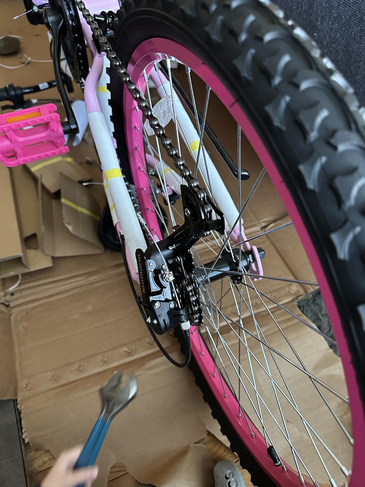WEIZE 20 24 inch Mountain Bike Trail MTB Bicycle for Teen Girl customer photo 2