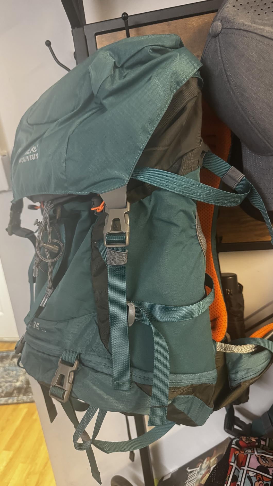 Hiking Backpack for Women Men, 30+5L Waterproof Camping Backpacking Backpack customer photo 2