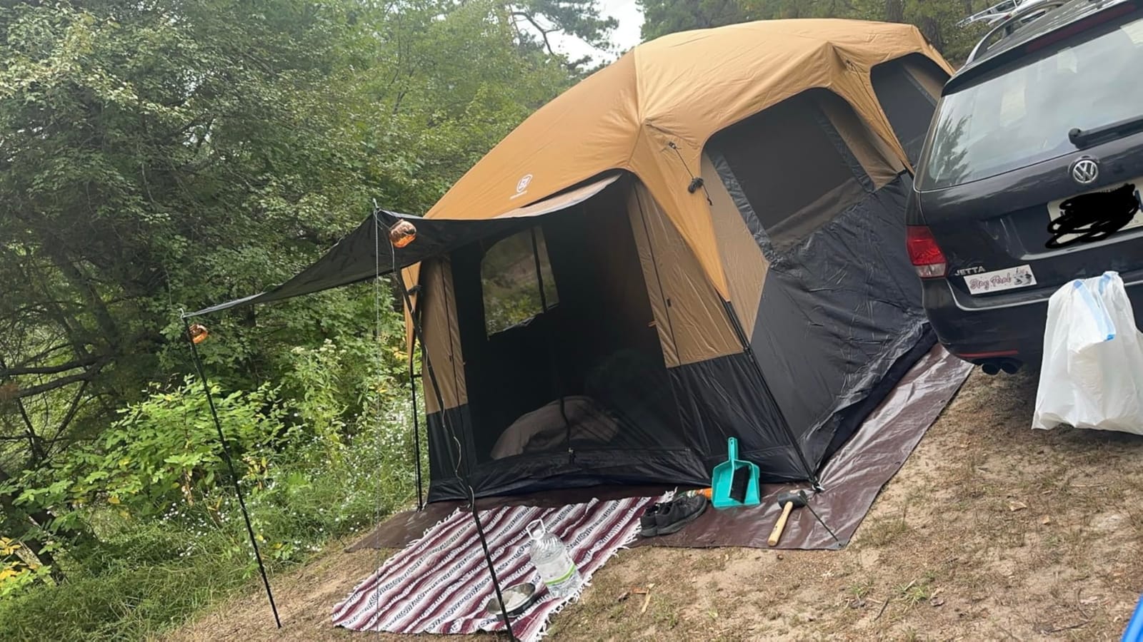 EVER ADVANCED 8/10 Person Camping Blackout Design Tent | Multi Room Tent for Family, Large Tents with Rainfly and Carry Bag, 2 Doors, Water-Resistant & Weather-Resistant customer photo 2