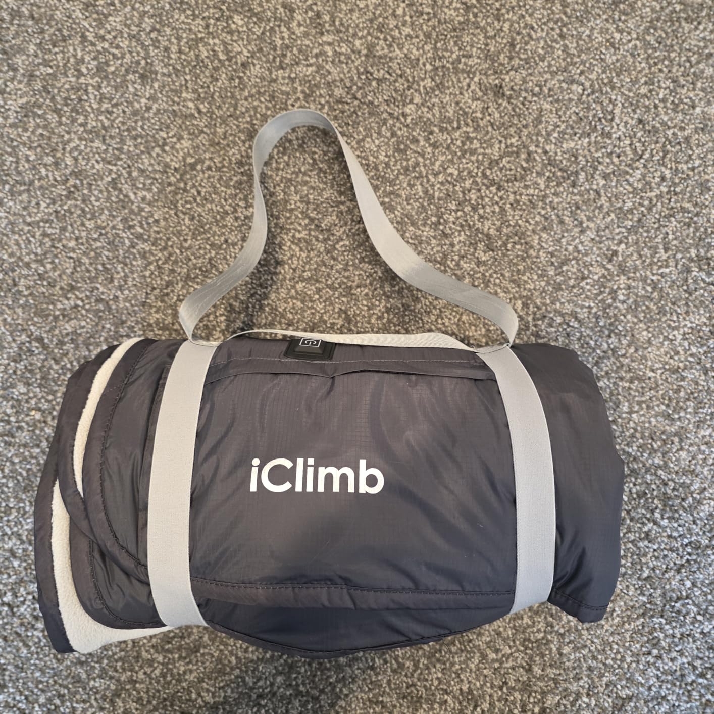 iClimb Heated Waterproof Blanket with 5V 10000mAh Battery Pack, Dark Grey customer photo 1