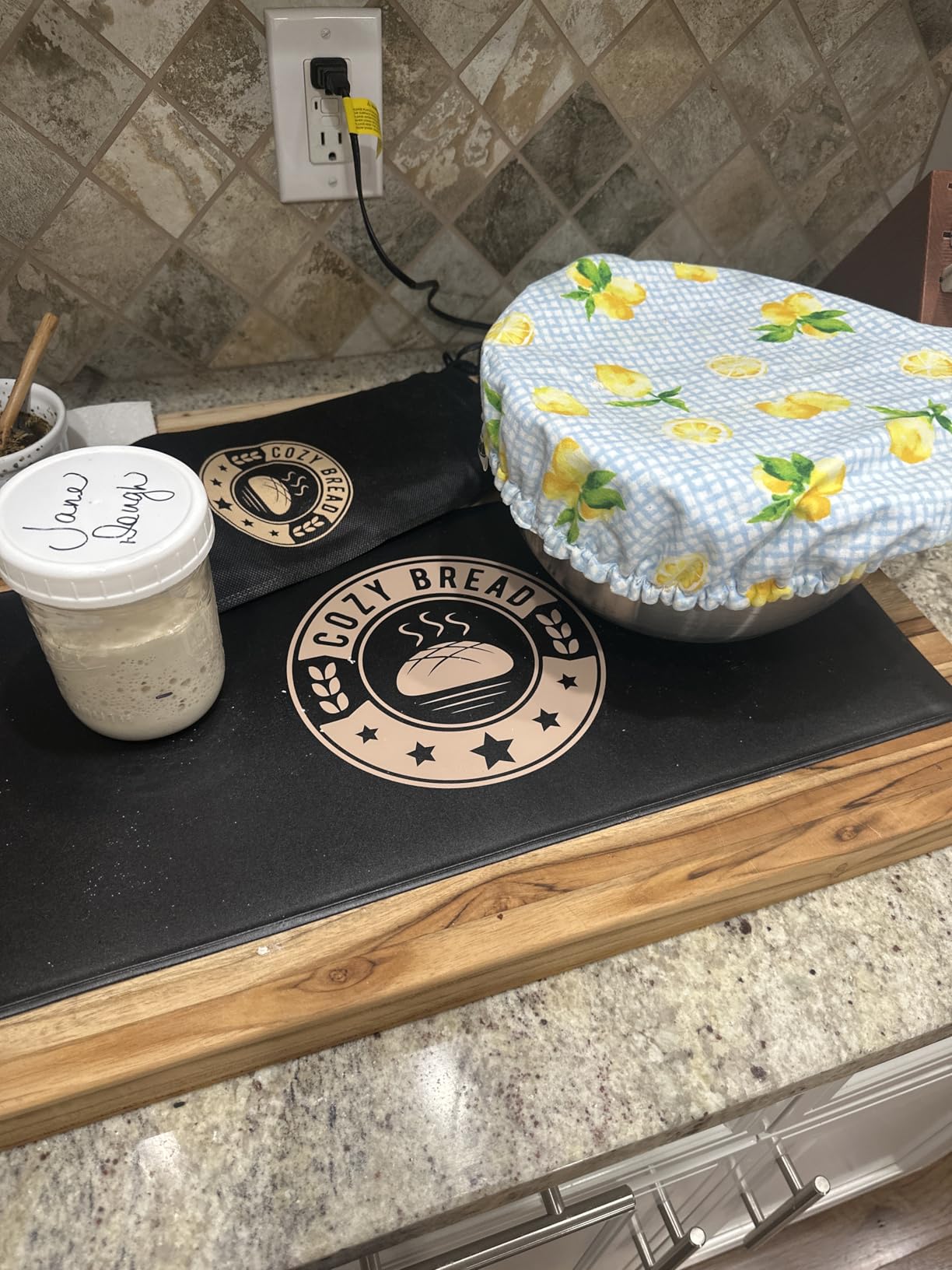 Cozy Bread Proofing Mat & Insulation Box | Thermostat Controlled Sourdough Bread Proofer Kit | Dough Fermentation Bundle, 10