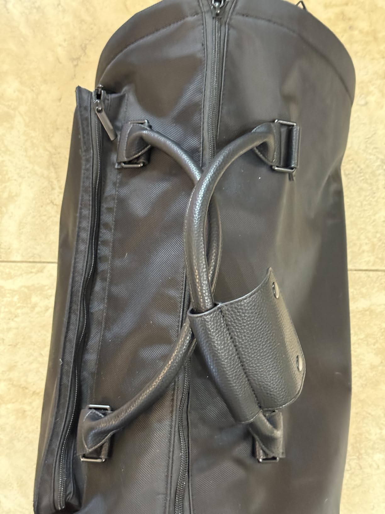 Rolling Garment Bag with Wheels, Carry On Garment Duffle Bag for Travel, Convertible Wheeled Suit Bag customer photo 2