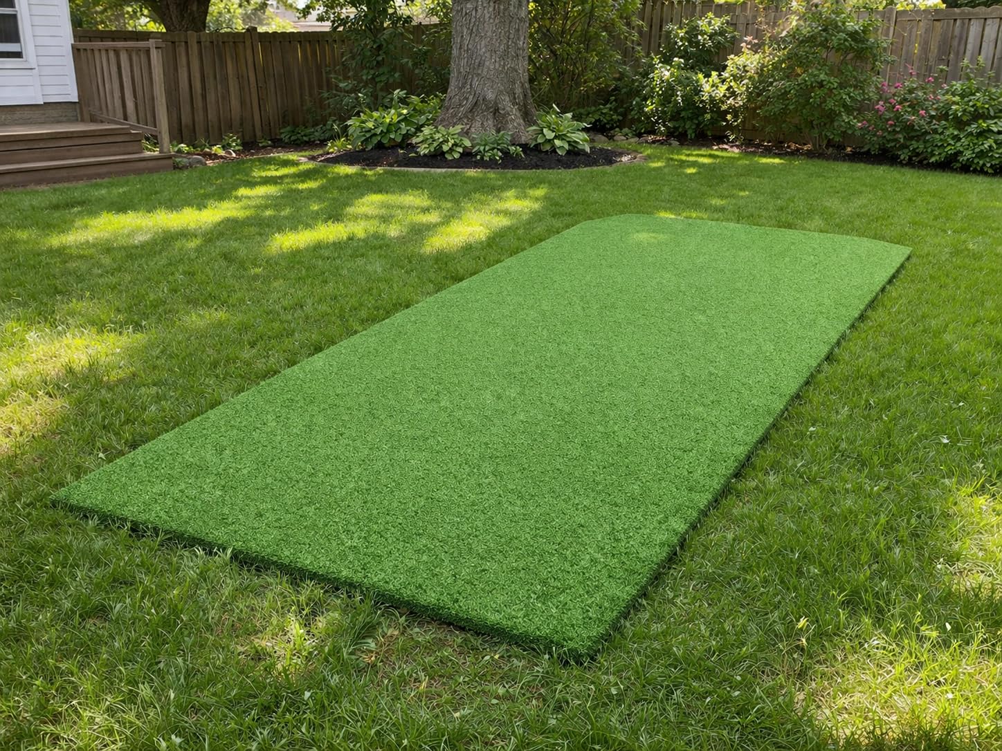 Golf Putting Green Artificial Grass Turf, 3FT x 10FT Indoor Outdoor Golf Training Mat with Realistic Synthetic Fake Turf customer photo 2
