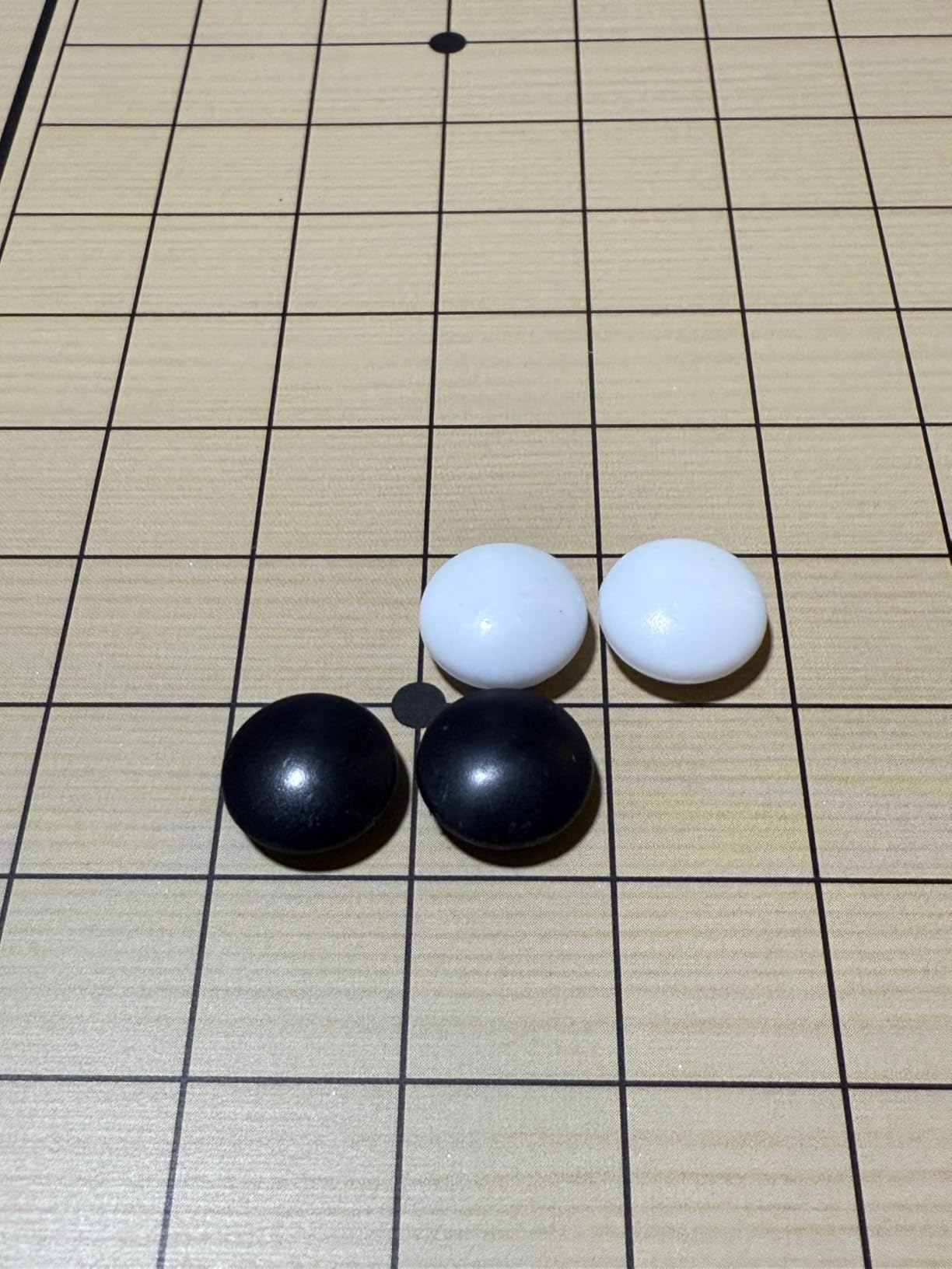Go Game Set 11 inches - Foldable, Portable and Travel Set, (19 x 19) Strategic Magnetic Board Game (weiqi) customer photo 1