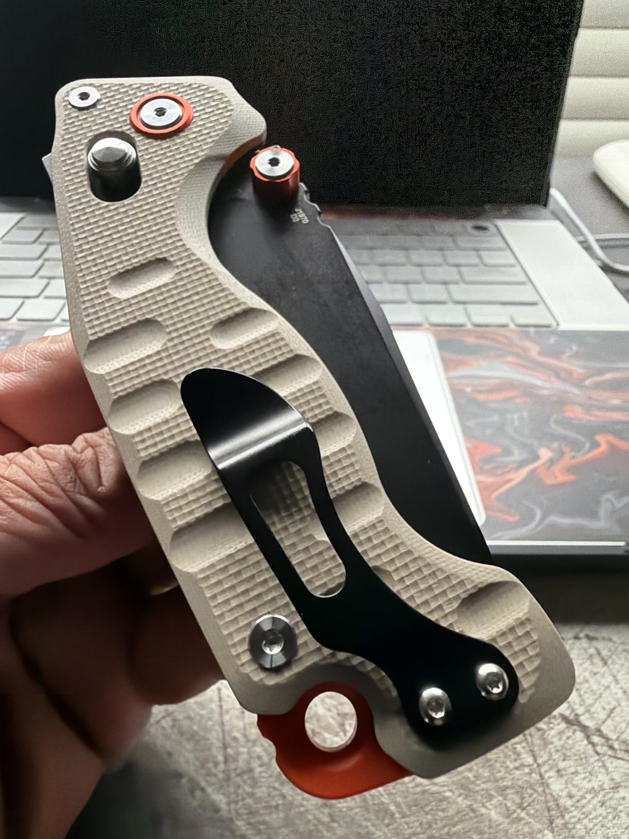CJRB Doubletap Pocket Knife, 3.86