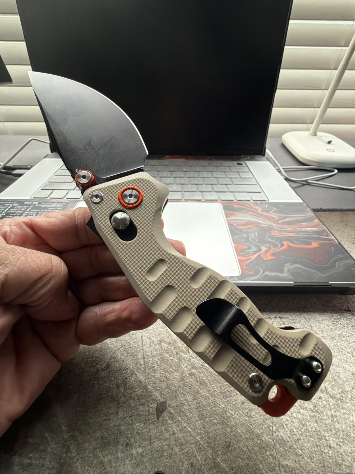 CJRB Doubletap Pocket Knife, 3.86