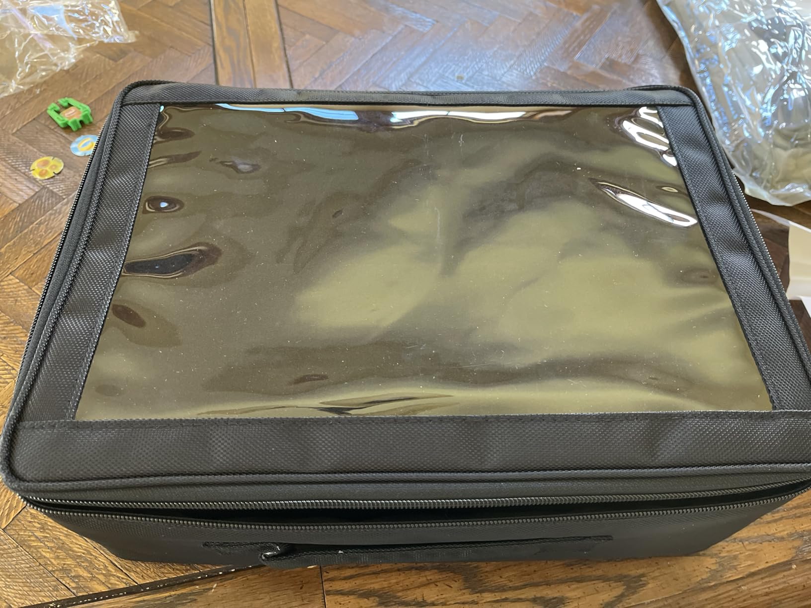 Miniature Storage Case Compatible with D&D and 40K Minature.Toys Display Bag with 3 Layers of Foam with Pre-Cut Grooves.Holds 108 Mini Figures(Case Only) (Black, 108 Slot) customer photo 1