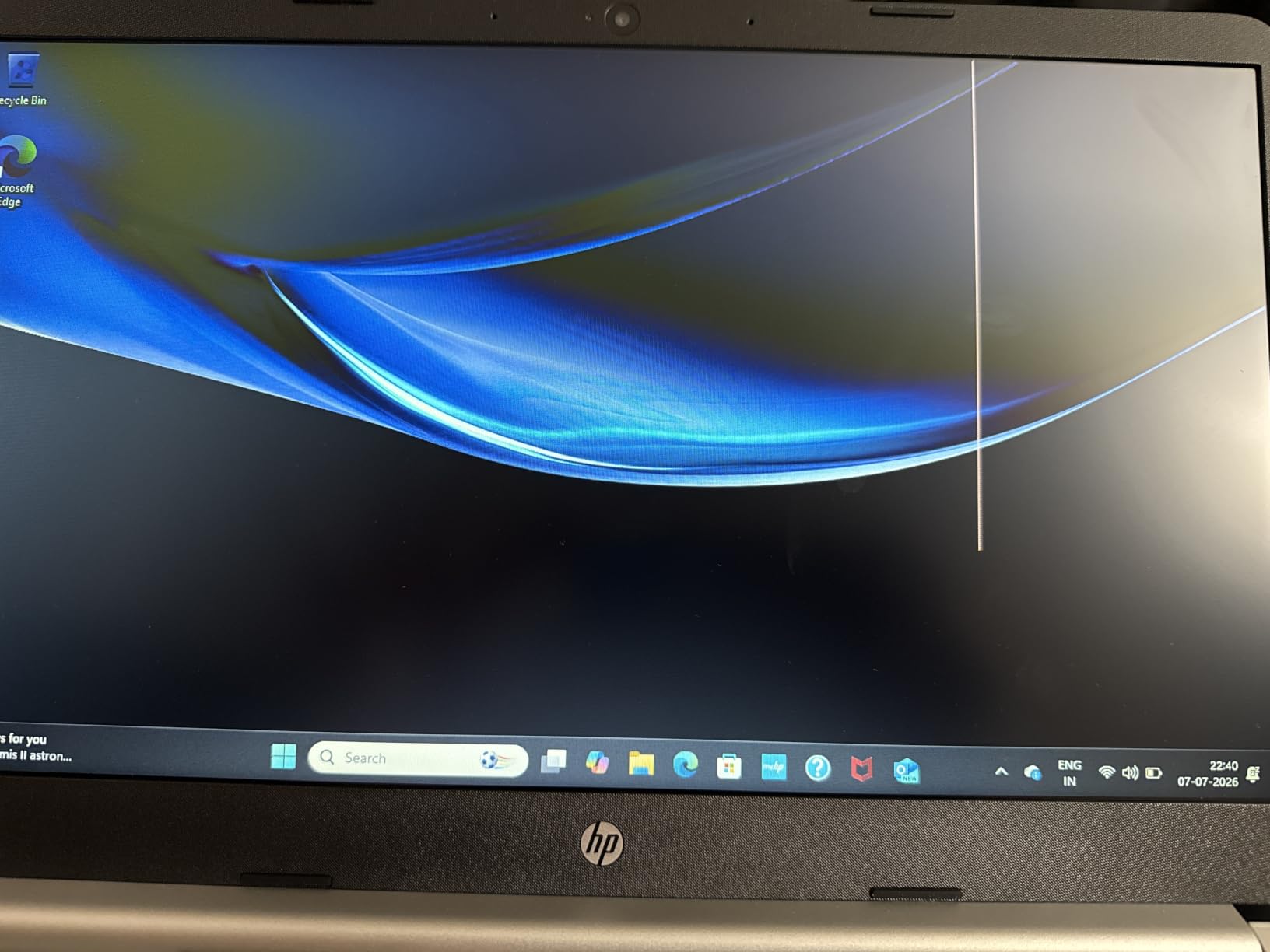 HP 14-inch Ultra Light Laptop W/1 Year Office 365&AI-Copilot, Intel Processor N150, 16GB RAM, 416GB Storage (128GB UFS + 288GB Docking Set), HD Camera, Long Battery Life, Wi-Fi 6, Win 11s, Green customer photo 2