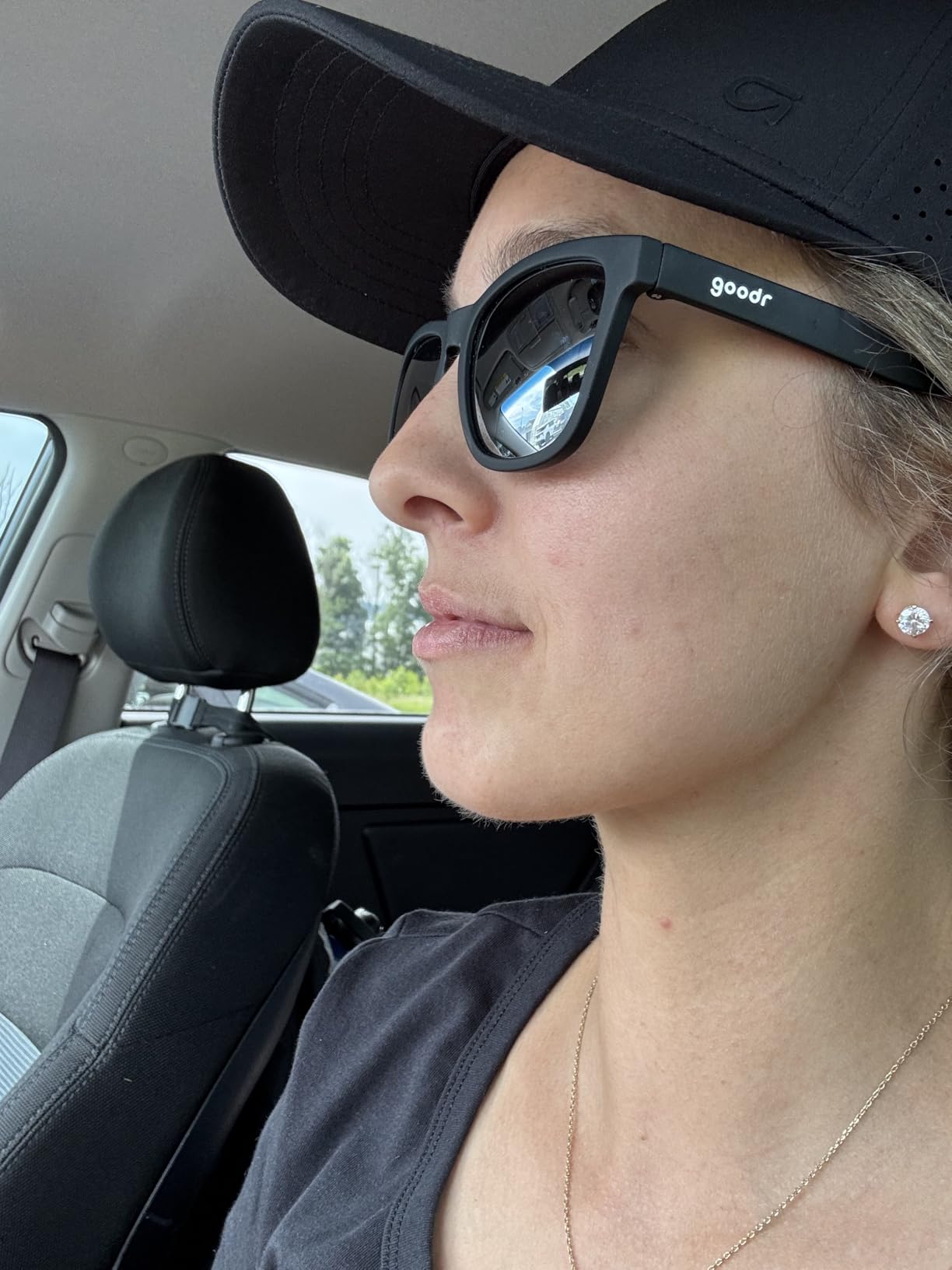 goodr OG Polarized Sunglasses Women & Men | Medium Fit, UV400, Non-Reflective/Mirrored Lenses, No Slip, Multi Colors customer photo 2