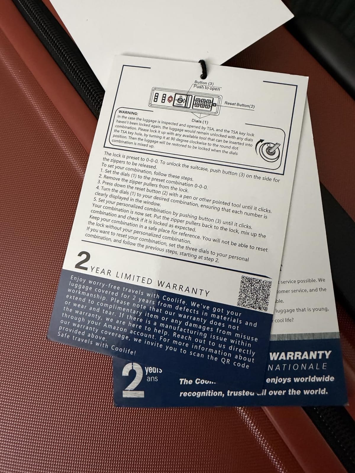 Coolife Luggage 3 Piece Set, Lightweight PC Hardside Suitcases, 20/24/28 customer photo 1