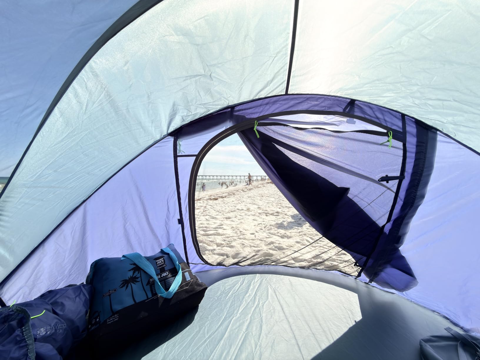 4/6 Person Easy Pop Up Tent,Camping Tent with Skylight and Rainfly,Waterproof,Quick Setup-Instant Tents for Camping Outdoor customer photo 2