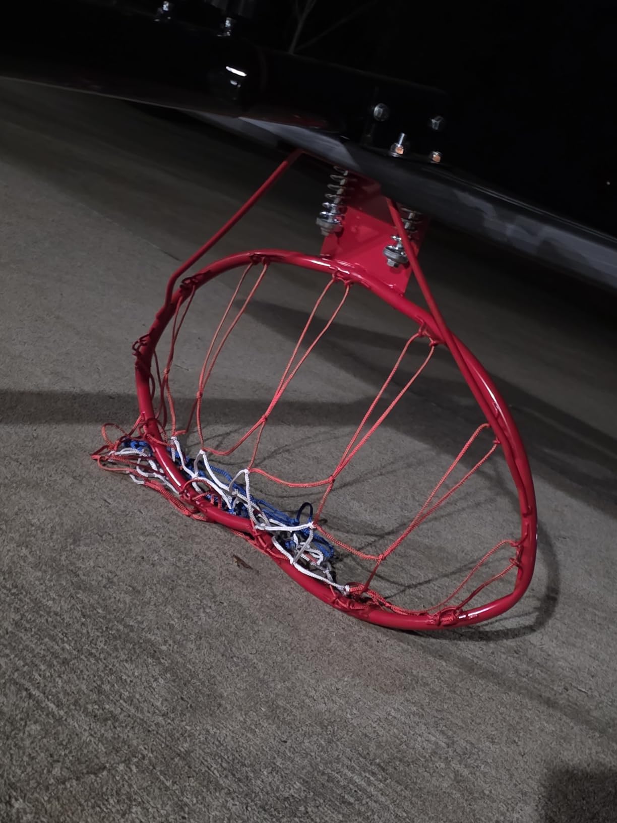 IGL Portable Basketball Hoop, 5.6-10FT Adjustable Basketball Goal System, 40/44 Inch Outdoor Basketball Hoop & Goals for Kids, Youth, and Adults in The Backyard, Driveway with PC Backboard customer photo 2
