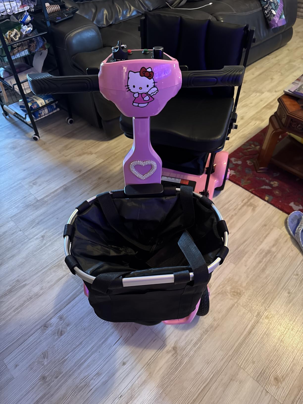 3 Wheel Folding Lightweight Mobility Scooter for Seniors & Adults, M3 Black | Airline-friendly dual 8Ah batteries, up to 20 miles, 30 lb frame, 33 in turning radius, folds for tight halls, stores, cars customer photo 1