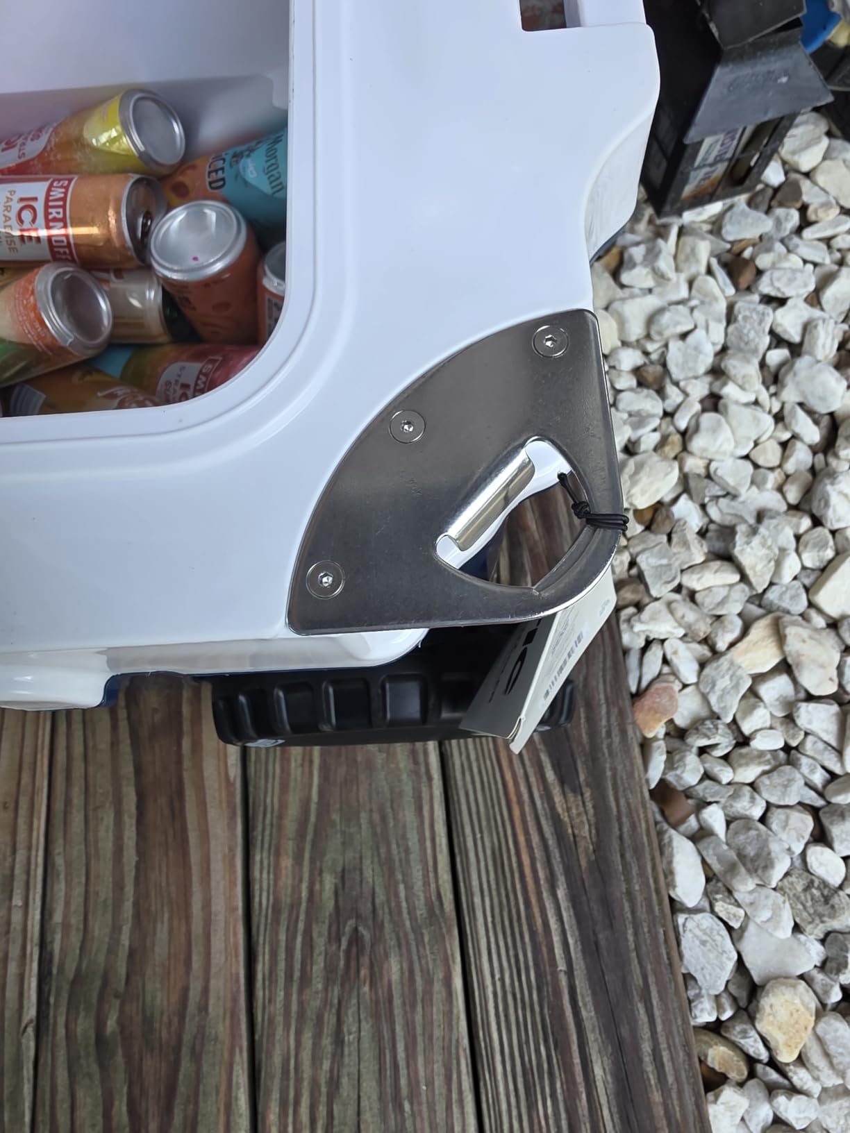 RTIC 52 QT Ultra-Light Wheeled Hard Cooler | Insulated, Ice Chest Box, Beach, Drink, Beverage, Camping, Picnic, Fishing, Barbecue, 30% Lighter Than Rotomolded customer photo 1